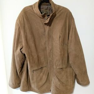 XL Members Only suede jacket